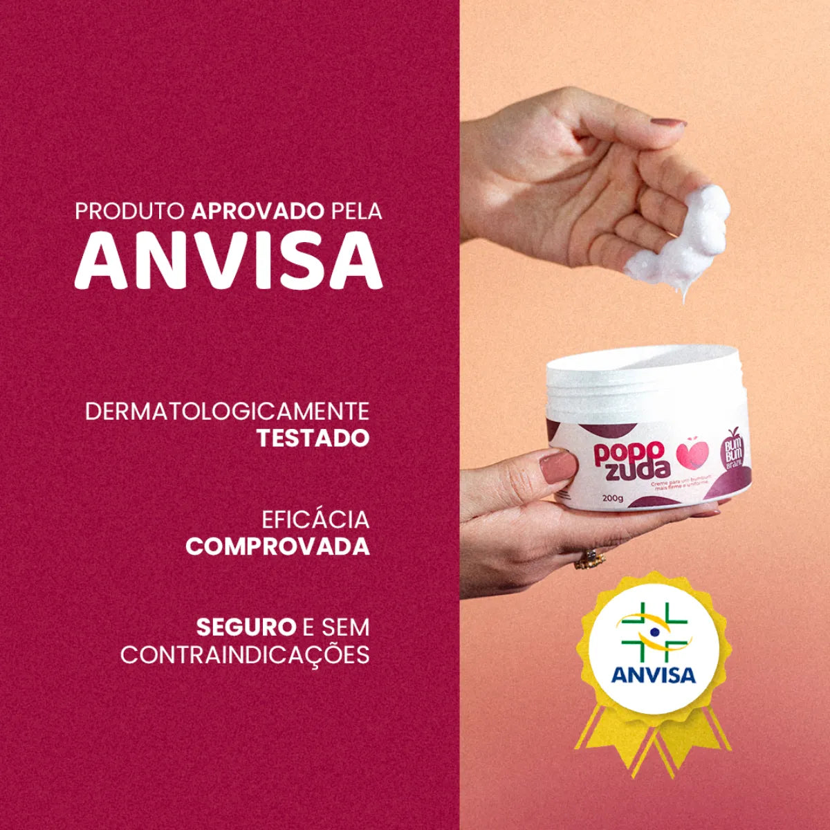 [COMPE 1 LEVE 2] Popozuda Creme Para Lipedema Celulite E Estrias 200g – imagem 6