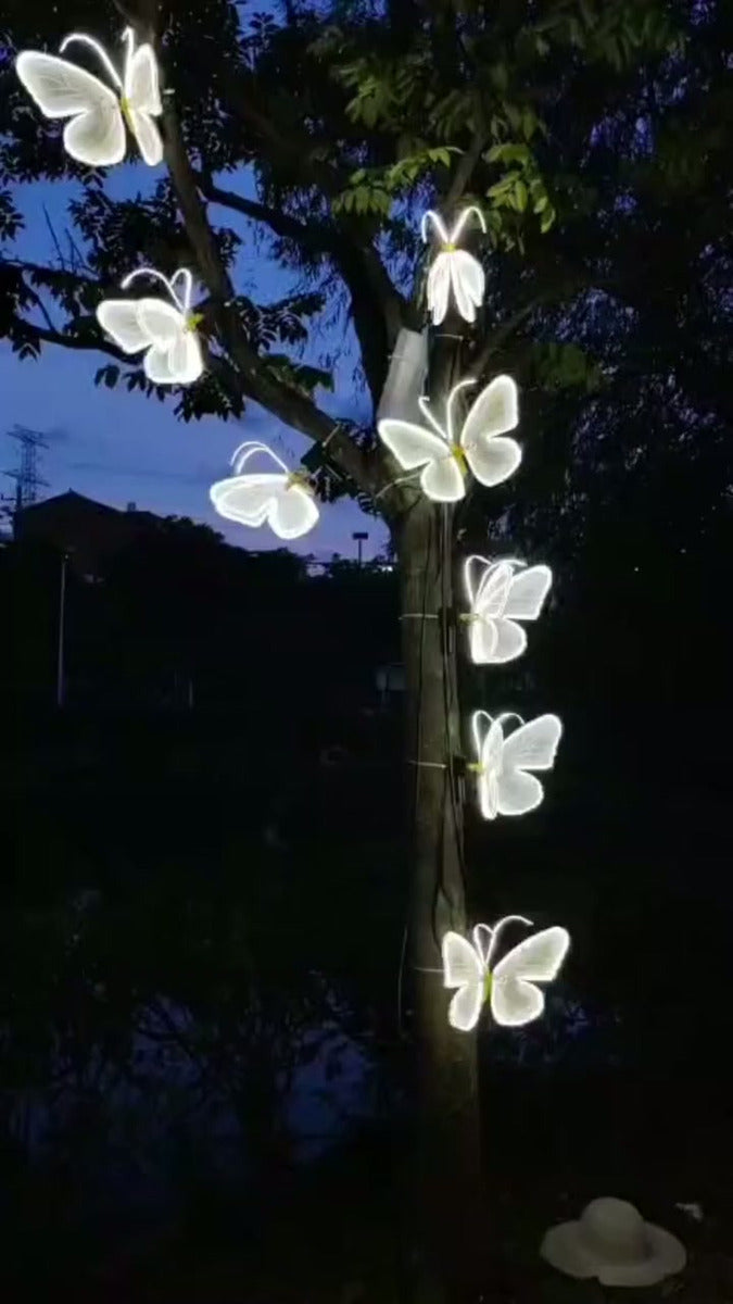 Borboleta De Led 60cm C/ Movimento Nas Asas Decoração Bivolt – imagem 3
